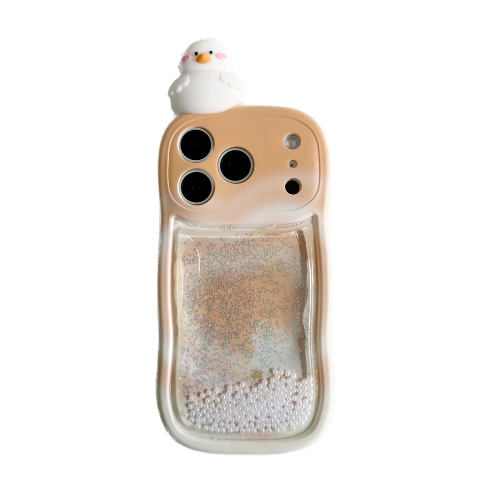 Squishy Liquid Glitter Animal Phone Case – 7 3D Character Styles