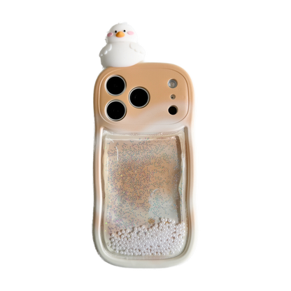 Squishy Liquid Glitter Animal Phone Case – 7 3D Character Styles