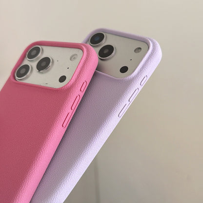 Solid Color Bell Wrist Strap Phone Case