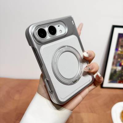 Textured Case with 360° Ring Stand for iPhone Duo – 4 Colors