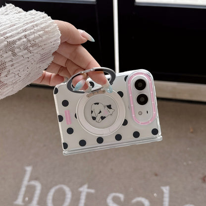 Cute Animal Print Foldable Case for iPhone 18 Duo – 5 Styles