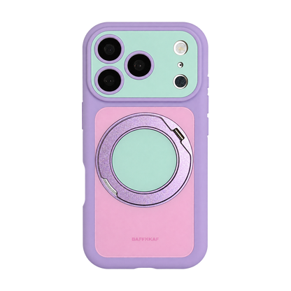 6-Color Dopamine Color-Block 360° Bubble Phone Case