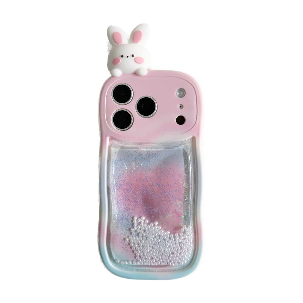 Squishy Liquid Glitter Animal Phone Case – 7 3D Character Styles