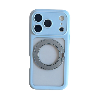 360° Integrated Pivot Clear Bubble Phone Case – 6 Colors