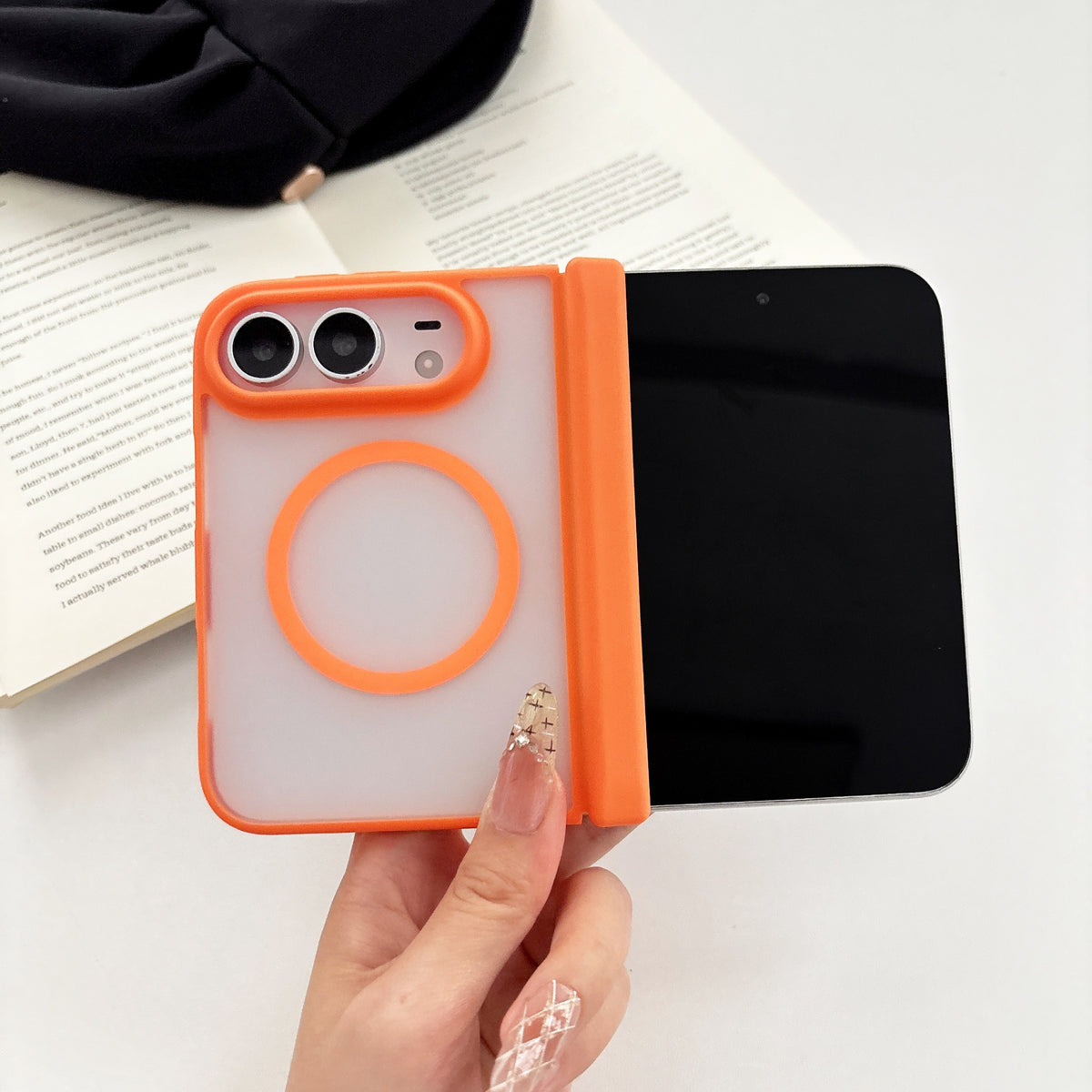 Magnetic Foldable Case for iPhone Duo – 9 Styles