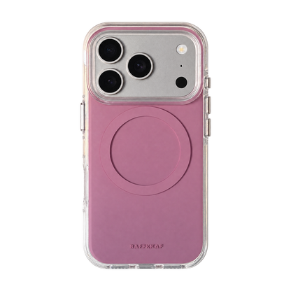 Minimalist Solid-Color Magnetic Ring Phone Case – Double-Sided IMD & 360° Air-Cushion Edges (5 Colors)