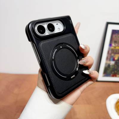 Textured Case with 360° Ring Stand for iPhone Duo – 4 Colors