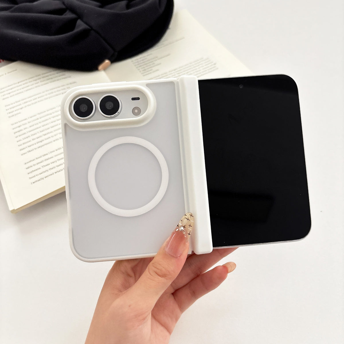Magnetic Foldable Case for iPhone Duo – 9 Styles