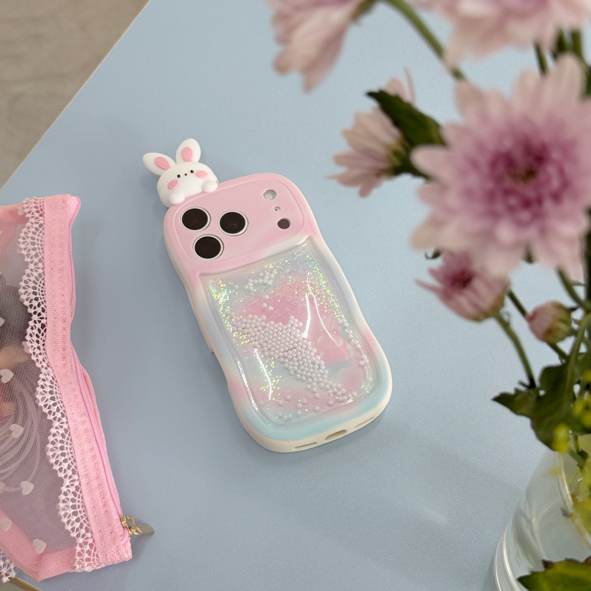 Squishy Liquid Glitter Animal Phone Case – 7 3D Character Styles