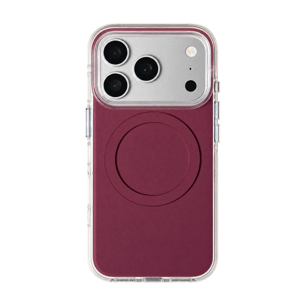 Minimalist Solid-Color Magnetic Ring Phone Case – Double-Sided IMD & 360° Air-Cushion Edges (5 Colors)