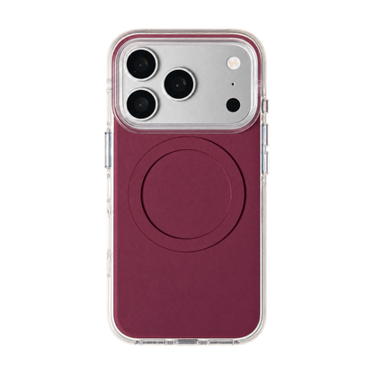 Minimalist Solid-Color Magnetic Ring Phone Case – Double-Sided IMD & 360° Air-Cushion Edges (5 Colors)