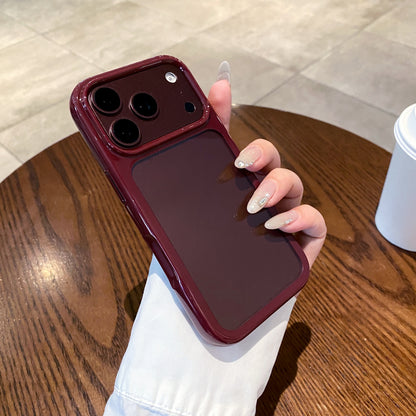 Burgundy Round-Edge Space Case