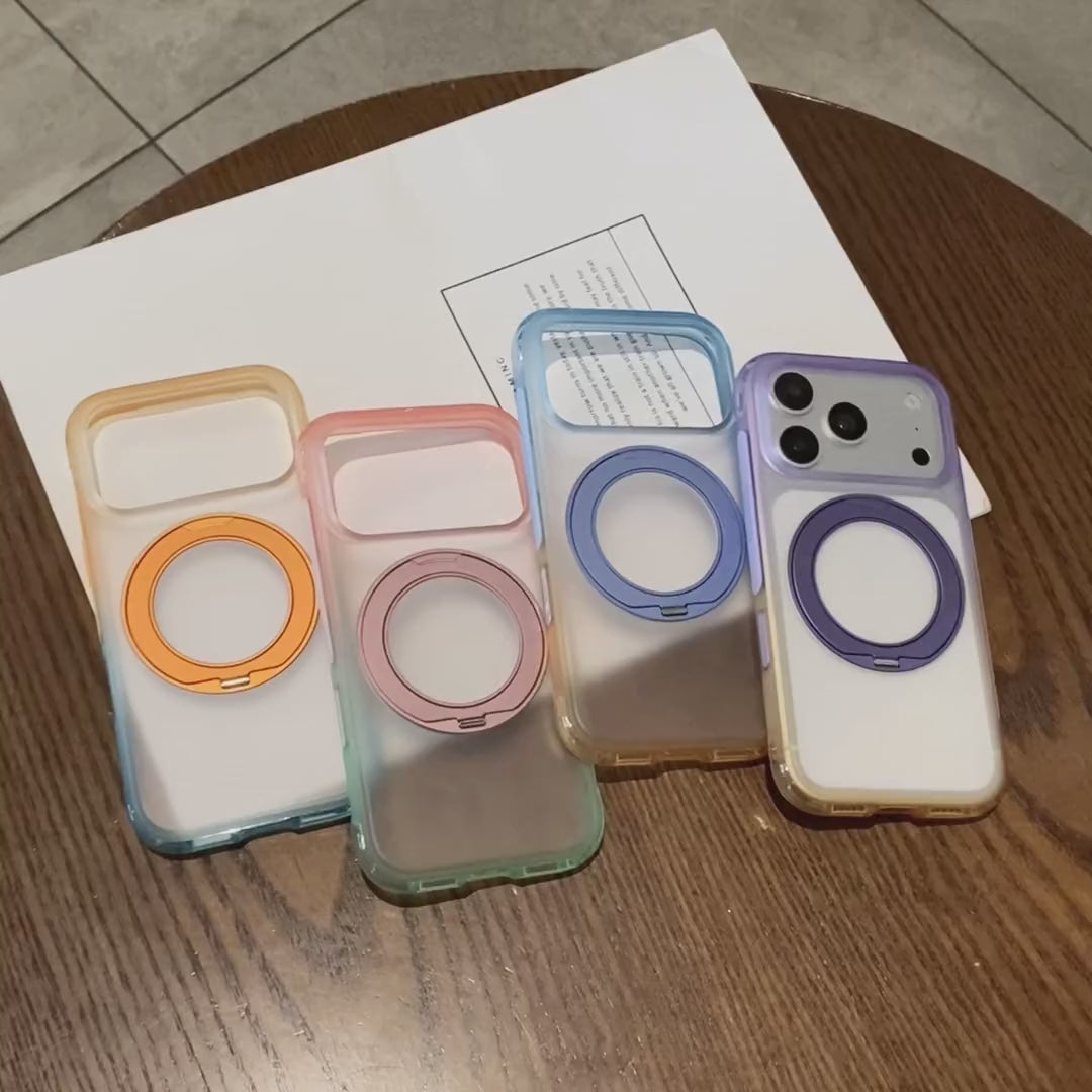 Four-Color Gradient Air-Cushion Ring Stand Case product video v1.MOV