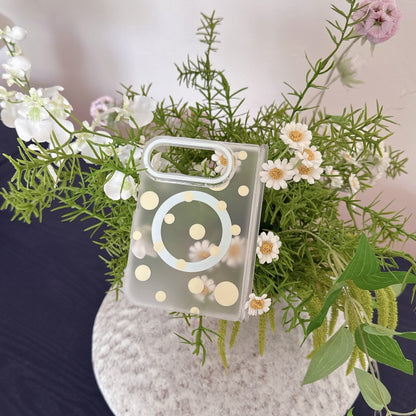 Confetti Dot Foldable Case with Ring Stand for iPhone 18 Duo