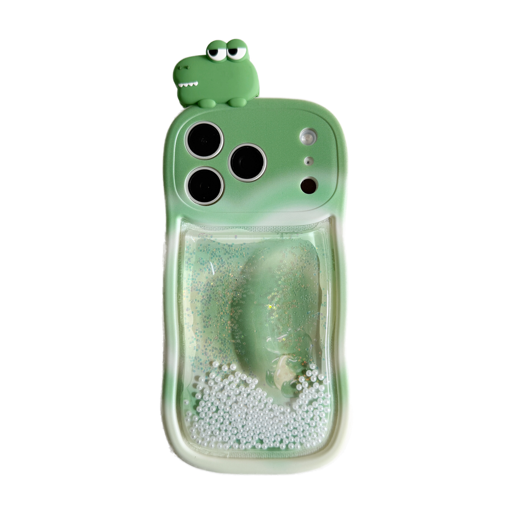 Squishy Liquid Glitter Animal Phone Case – 7 3D Character Styles