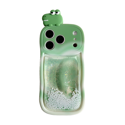 Squishy Liquid Glitter Animal Phone Case – 7 3D Character Styles