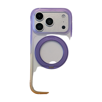 Four-Color Gradient Air-Cushion Ring Stand Case