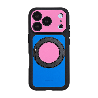 6-Color Dopamine Color-Block 360° Bubble Phone Case